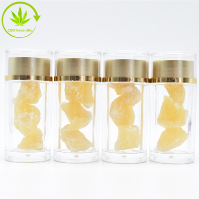 De Waskruimeltaart die van de glasfles CBD Zuivere CBD-Organische Kruimeltaart betten