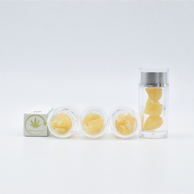 De hennep plant Gehaalde CBD isoleert Was 80% 95% voor het Betten van het Roken