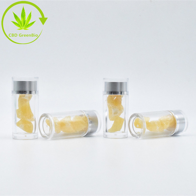 De hennep plant Gehaalde CBD isoleert Was 80% 95% voor het Betten van het Roken