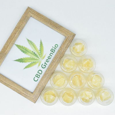 De Extractie Zuivere CBD Was 95% van de hennepbloem voor het Betten van Getest HPLC