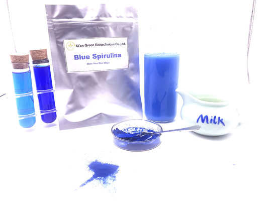 Zuivere ISO-Phycocyanin van Spirulina van Natuurvoedingkleuringen Blauwe Poedere18 Waarde