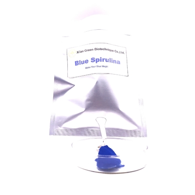 0.1g/1000ml zuiver Blauw Spirulina-Poeder voor Smoothies E6 die Immuunsysteem bevorderen
