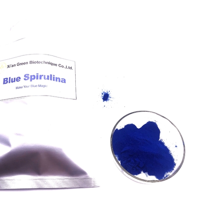 Blauwe Spirulina-Natuurvoedingkleuringen E18 0.1g 0.5g 1g per 1000ml