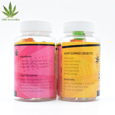 Gezondheidszorg Volledige Spectrum CBD Kleverige Taaie het Verbeteren Stemming