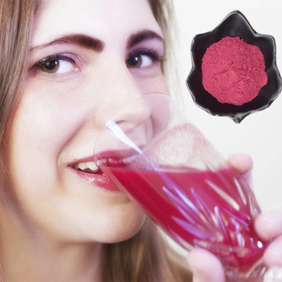 Natuurlijke plantenextracten Gratis monster Bulk 100% wateroplosbaar rood bietenpoeder extract